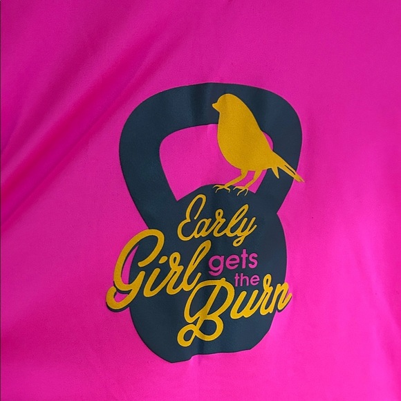 Sport-Tek Vivid Pink Long Sleeve Tee - Picture 2 of 6